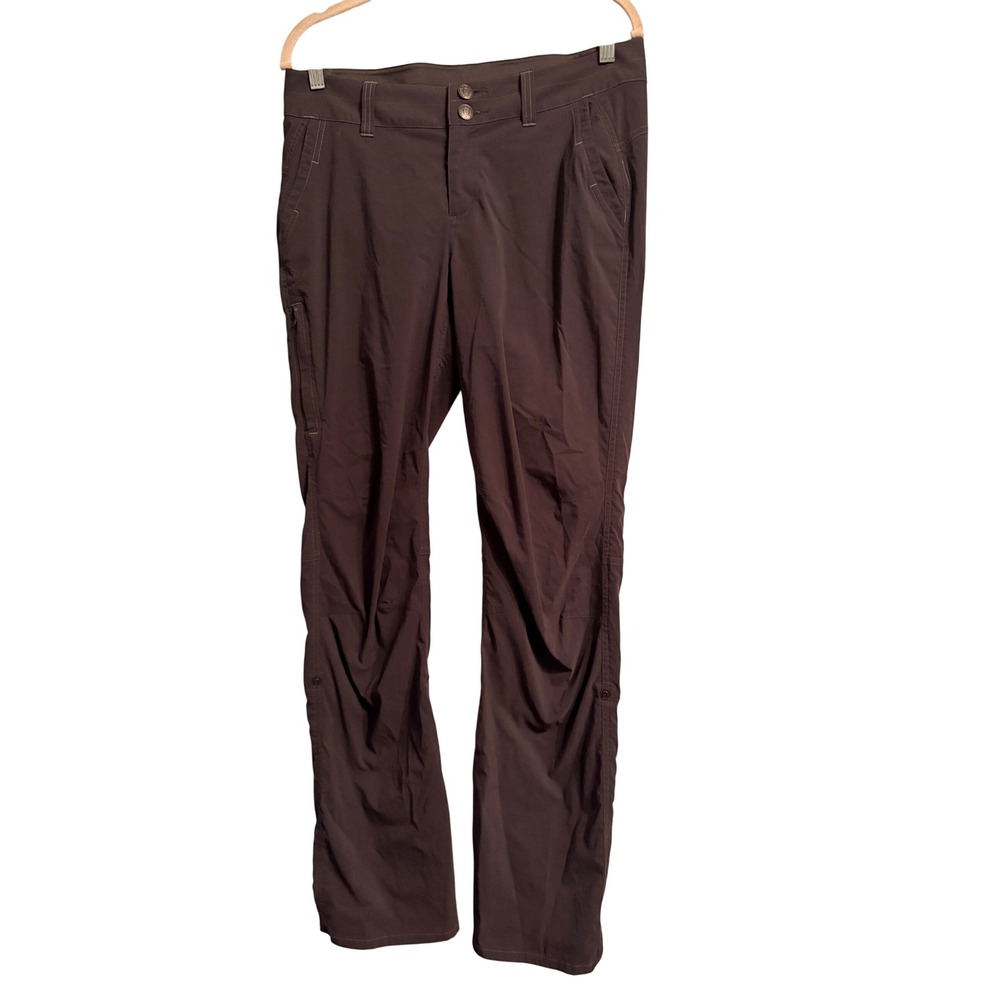 Marmot Womens Hiking‎ Utility Pants Roll Up Leg Size 8 SCC-339 Stretch Trail